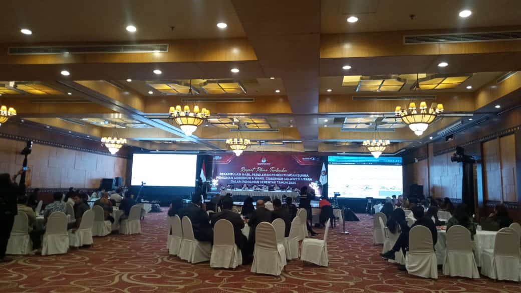 Pleno Kedua Rekapitulasi Hasil Perolehan Perhitungan Suara Pilgub Berjalan Lancar