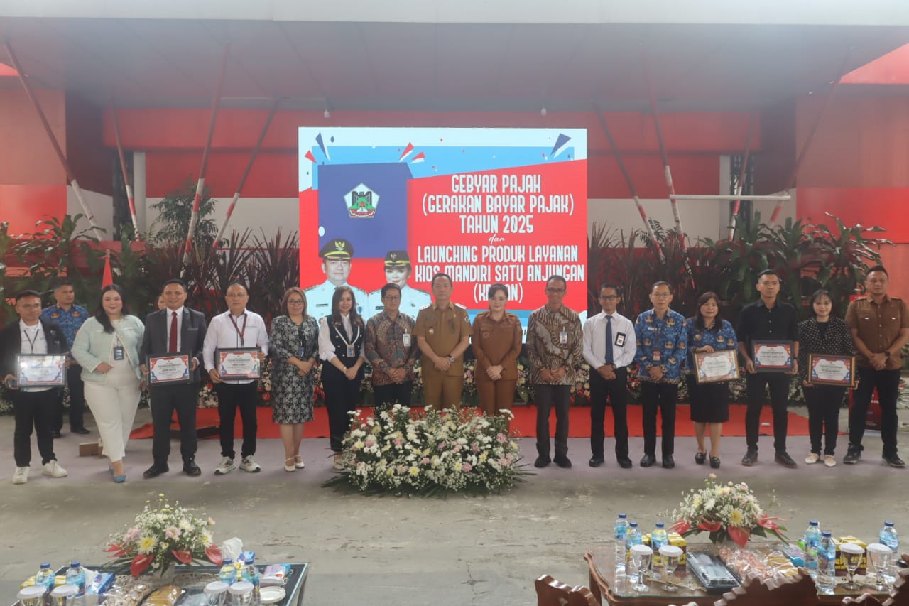 Gebyar Pajak dan Launching Program Inovasi Krisan Tomohon