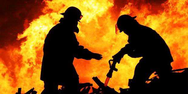 Gudang Kantor BPS Manado Terbakar
