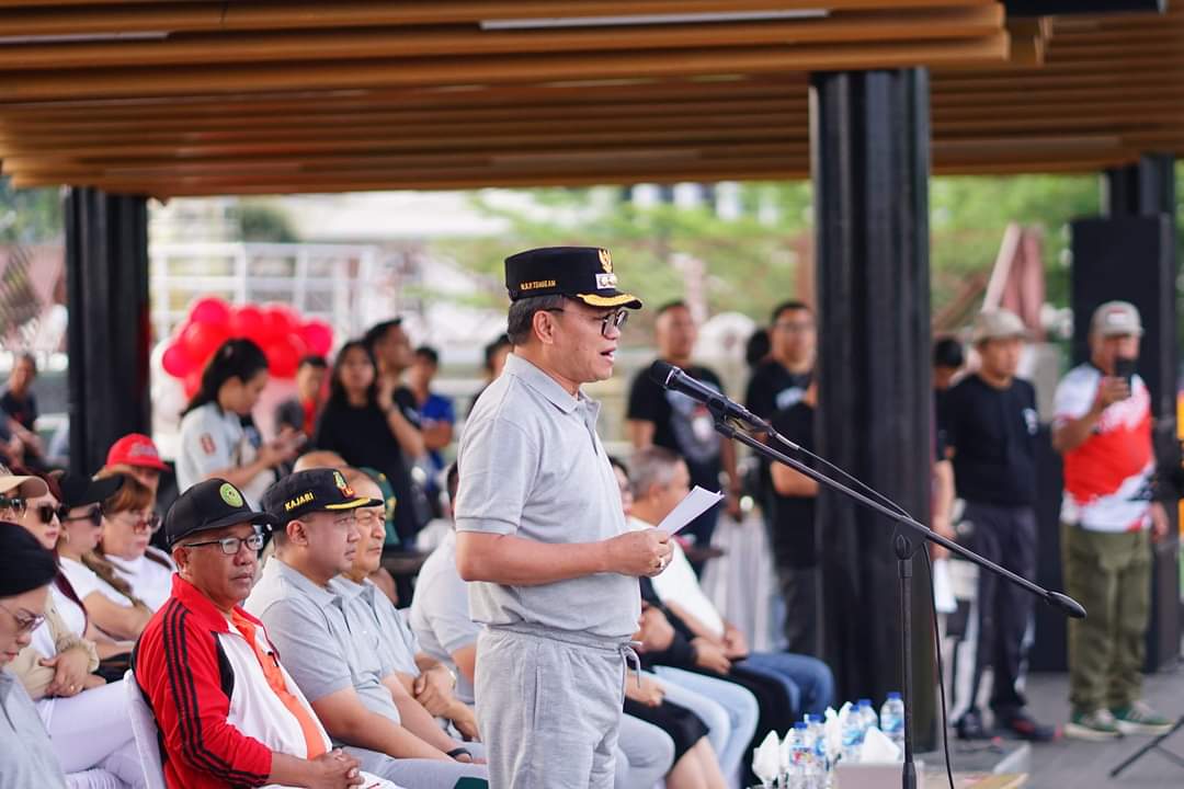 Sambut HUT Minahasa, Pemkab Minahasa Gelar Apel di Lapangan Samratulangi Tondano