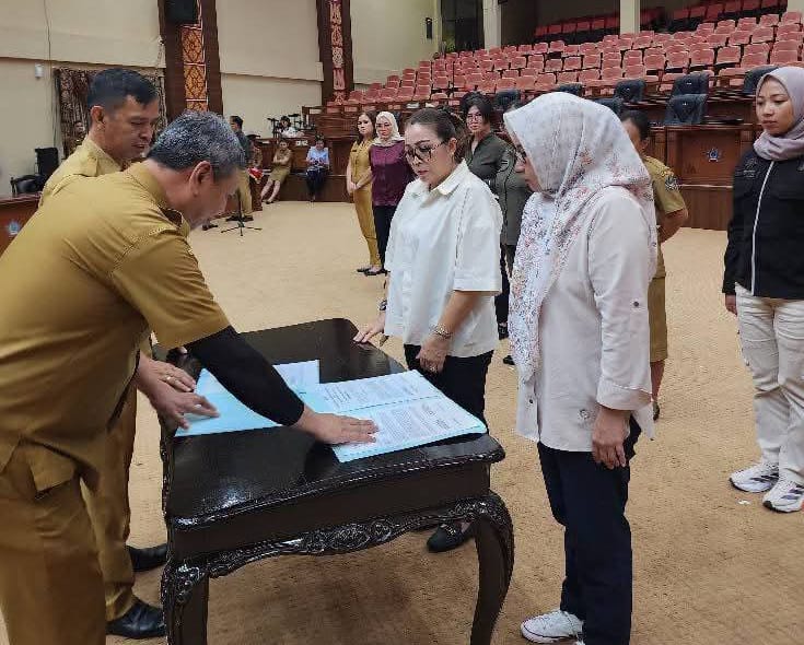 Persiapan Pelantikan Ketua TP-PKK di Provinsi, Martina Dondokambey-Lengkong Ikuti Gladi Bersih