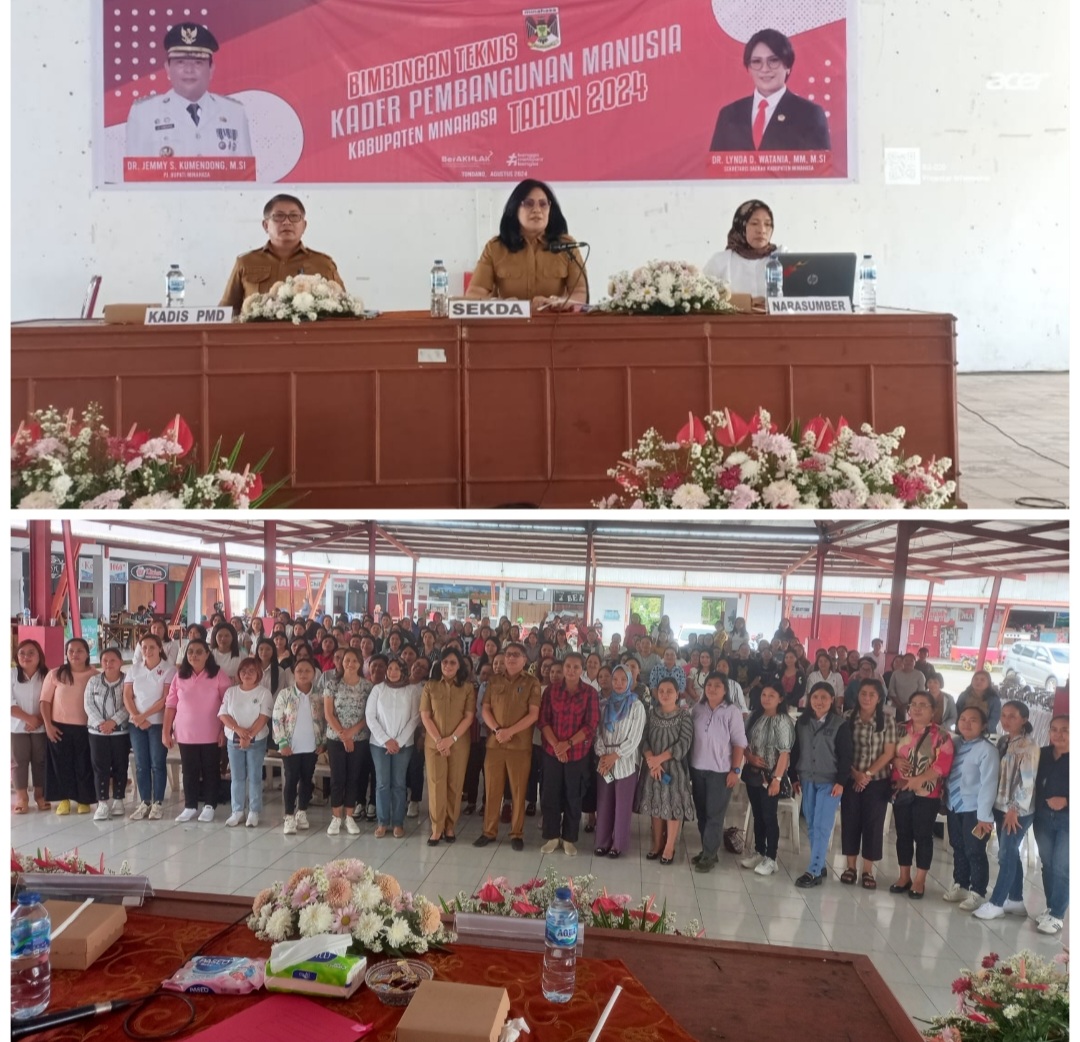 Dinas PMD Minahasa Gelar Bimtek Maksimalkan KPM dalam Penanganan Stunting