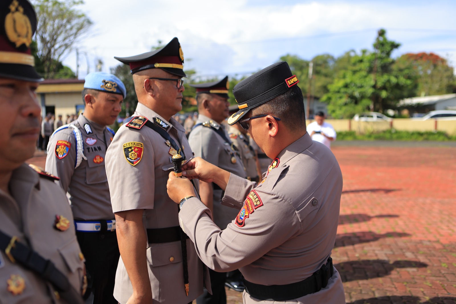 Kasat Reskrim dan 2 Jabatan Strategis Polres Tomohon Berganti Pejabat