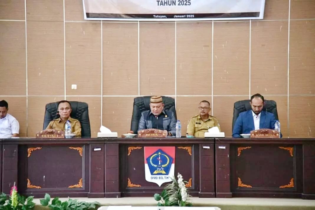 Propemperda 2025 Resmi Ditetapkan, DPRD Boltim Siapkan 11 Ranperda