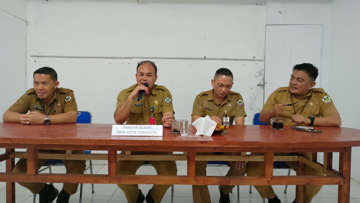 Panitia Seleksi P3K Tomohon 2024 Gelar Rapat Persiapan