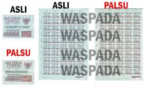 Sidang Kasus Materai Palsu Ditunda Hingga Usai Pileg