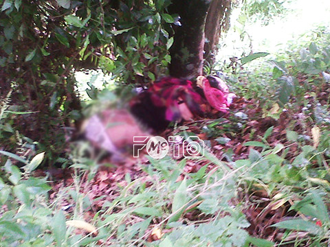 Mayat di Jalan Manado-Tomohon Meninggal Dengan Luka Tusukan