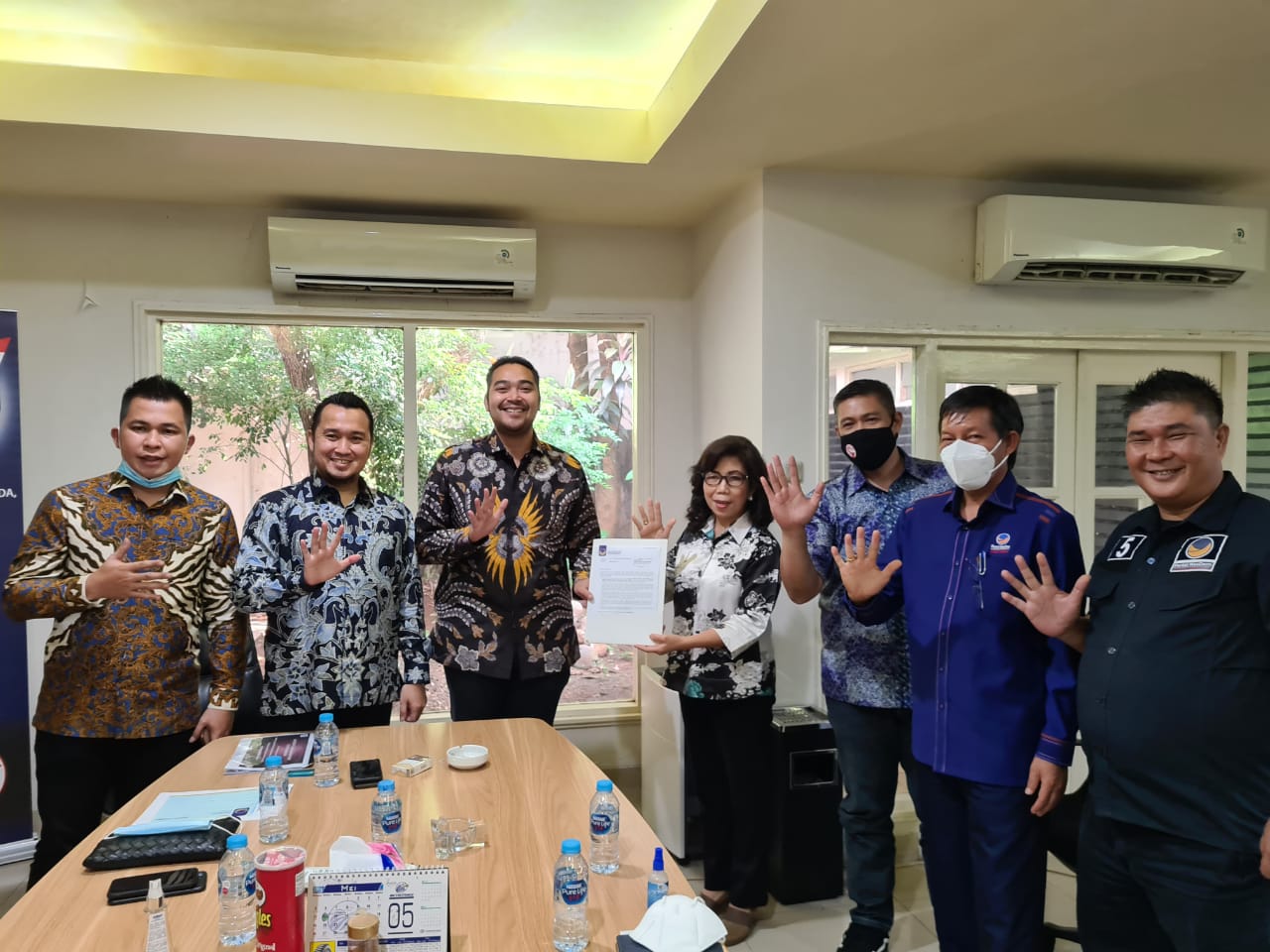 JPAR-Ai Resmi Kantongi SK Nasdem, BW: Kami Siap Menangkan