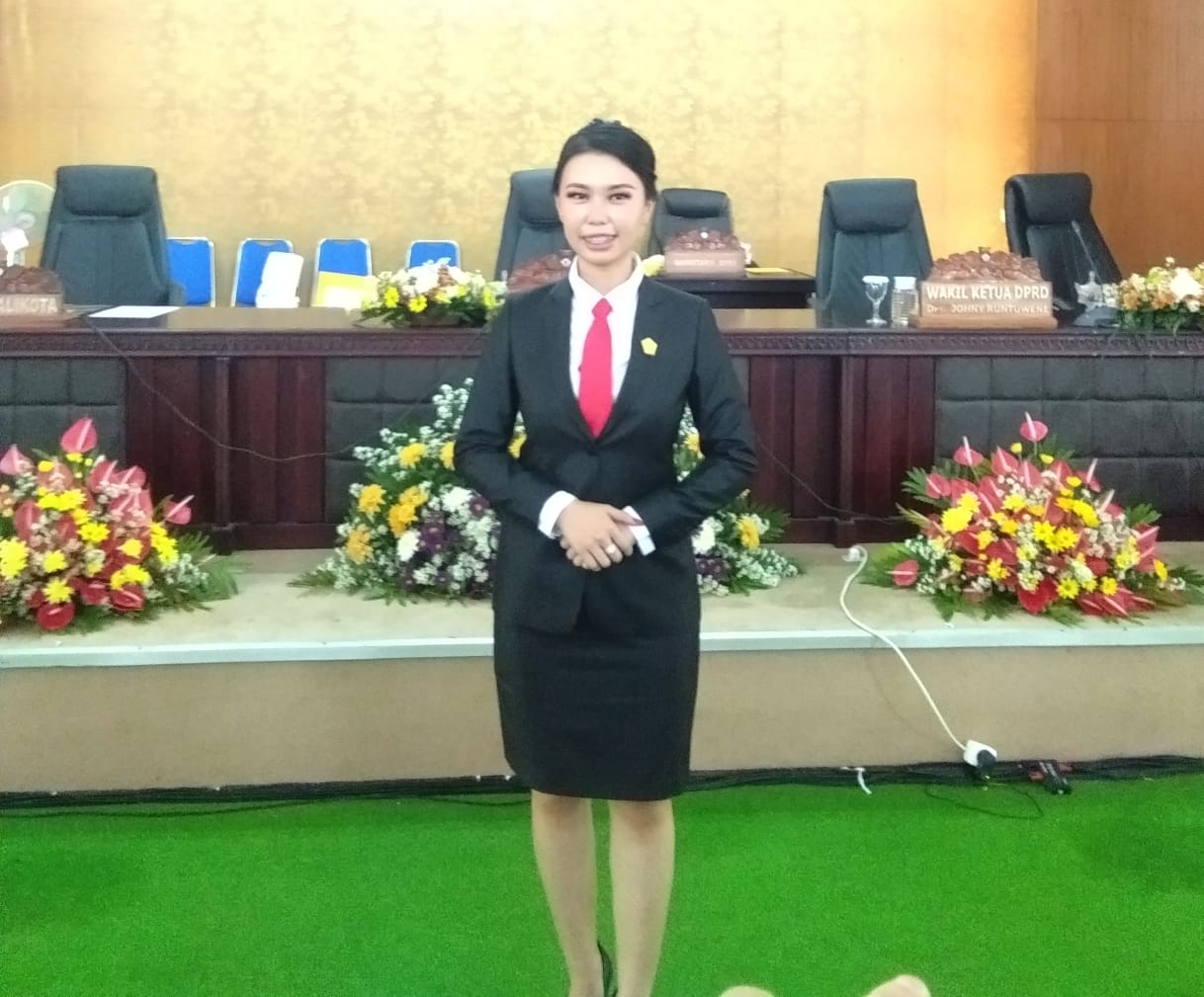 Resmi Jadi Wakil Rakyat, Wongkar Tegaskan Komitmen Untuk Pemuda Tomohon