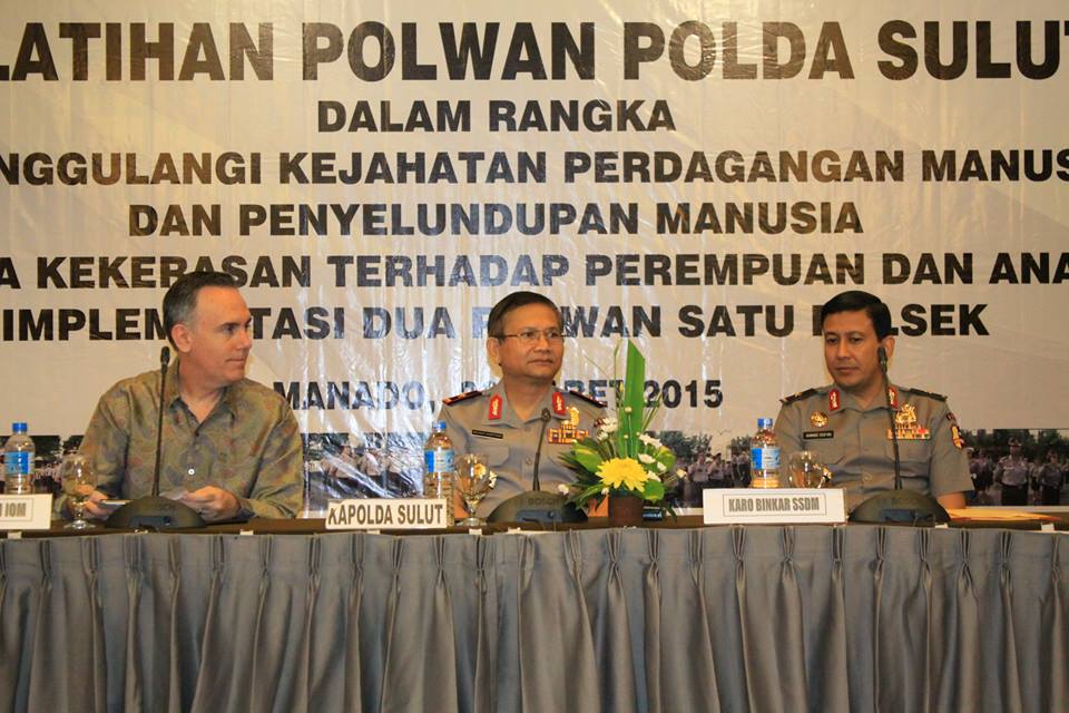 Polda Sulut Perangi Penyeludupan Manusia
