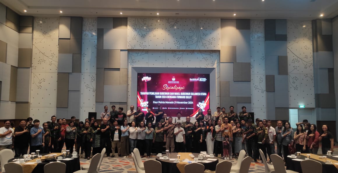 Pilkada Demokratis, KPU Sulut Gandeng Forwad