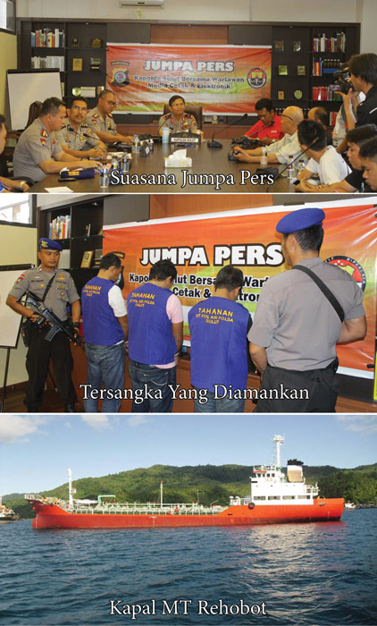 Ditpolair Polda Sulut Tangkap Pelaku Pembajakan Kapal
