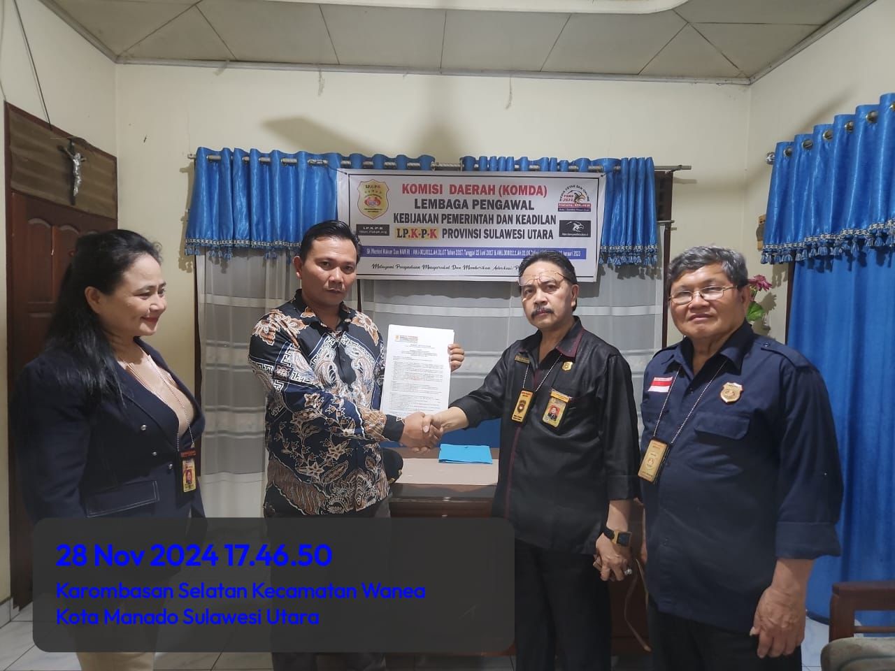 Resmi, Donny Rotty Anggota Timsus Komnas LP-KPK 