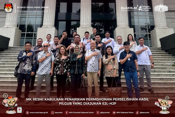MK Kabulkan Penarikan Gugatan Pilgub E2L-HJP
