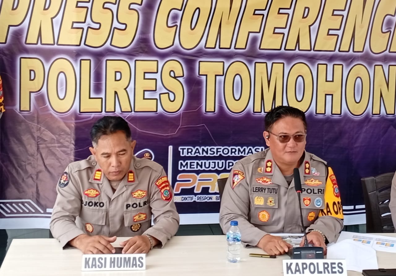 Lerry Tutu Beber Kuantitas Kasus Kamtibmas Kurun 2024