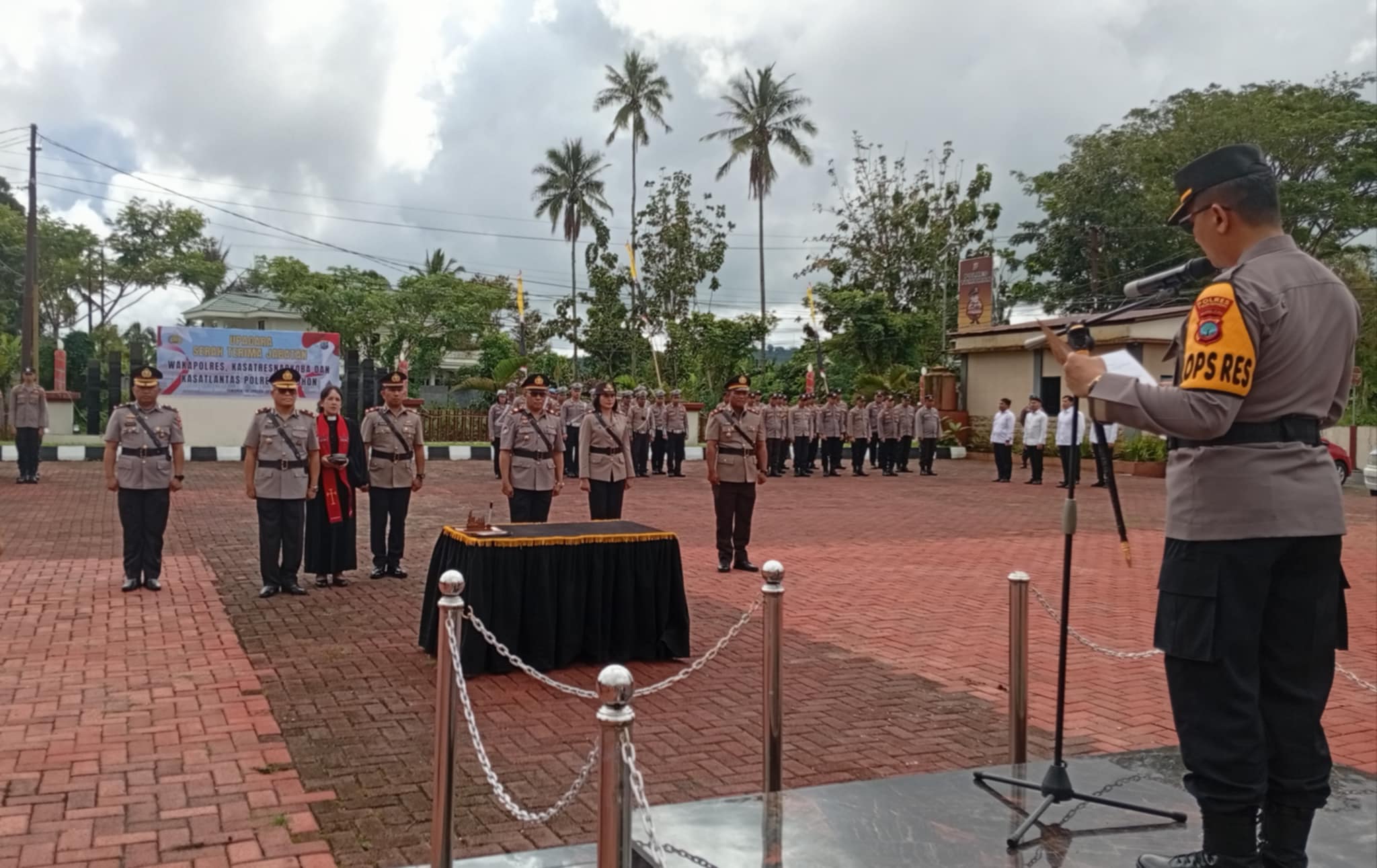Jabatan Wakapolres Tomohon dan Dua Kasat Berpindah Tangan