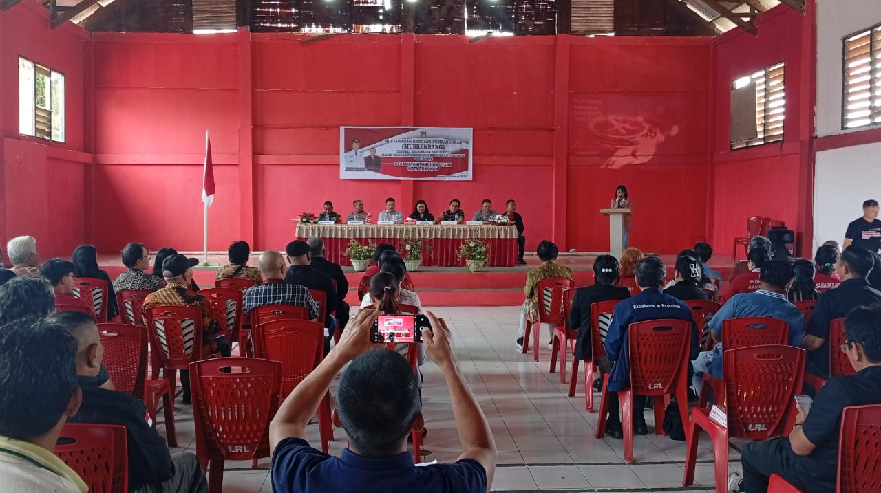 Musrenbang Tomut Kerucuti Usulan Prioritas 10 Kelurahan