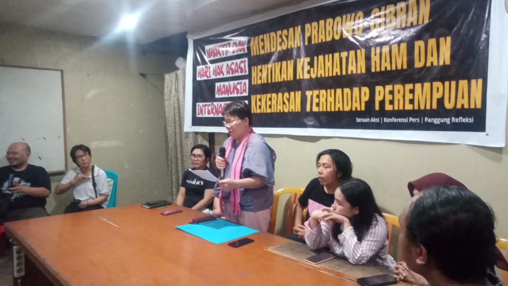 Prabowo-Gibran Didesak Hentikan Kejahatan HAM dan Kekerasan Terhadap Perempuan 