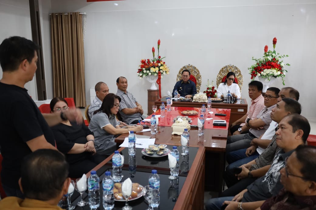 Tendean Pimpin Rakor Persiapan Pelantikan dan Penyambutan RD-Vasung di Minahasa