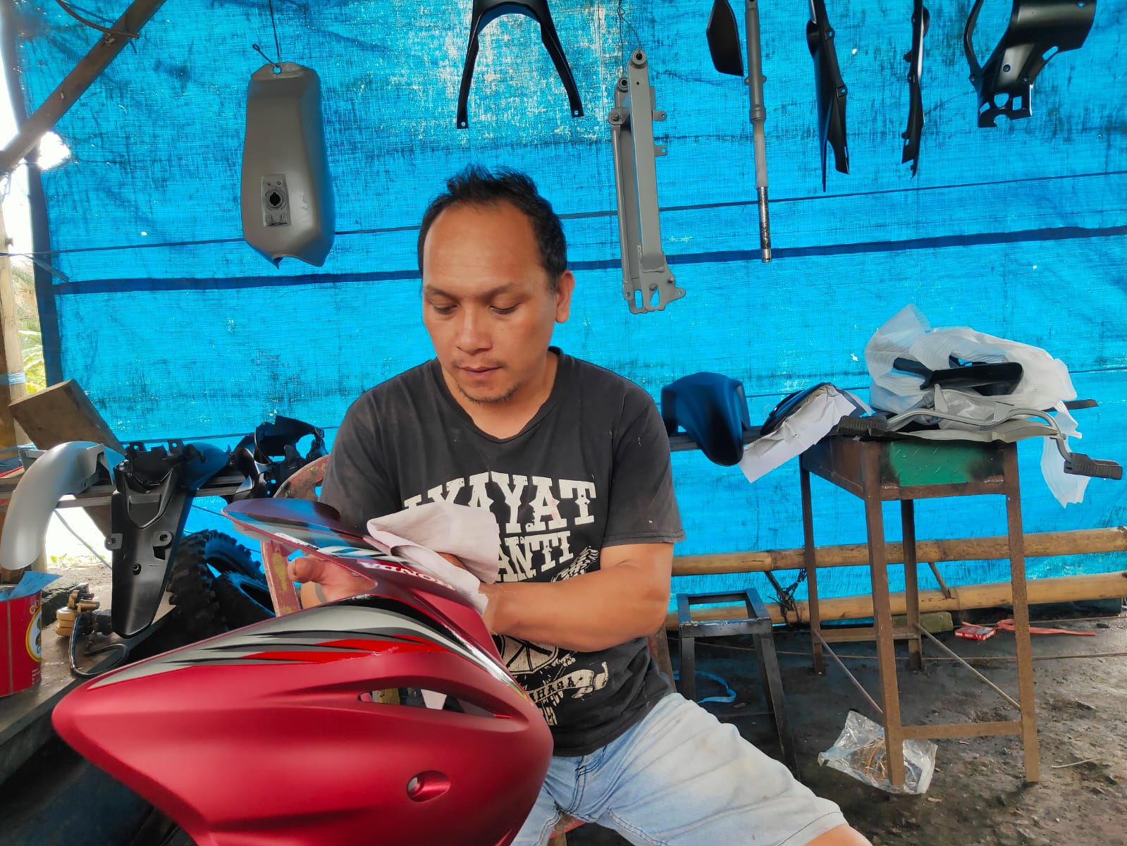 VR46 Berkat Motor, Bengkel Serba Bisa di Kota Tomohon
